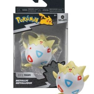 POKEMON Togepi Select Metallic 3"  Series 3 Figure Jazwares . NEW